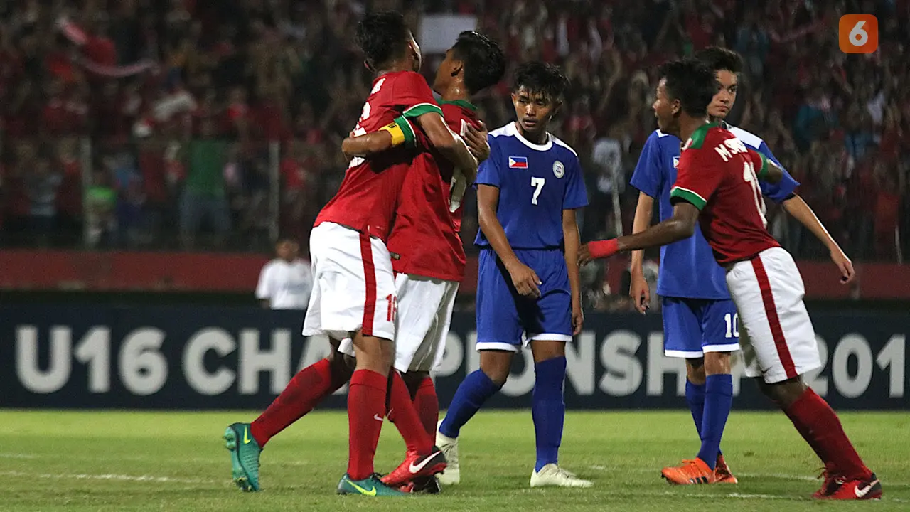Timnas Indonesia U-16 vs Timnas Filipina U-16