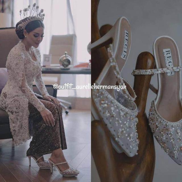 Fashion Item Aurel Hermansyah Dari Prewedding Hingga Menikah, Harganya Fantastis. (Sumber: Instagram/outfit_aureliehermansyah)