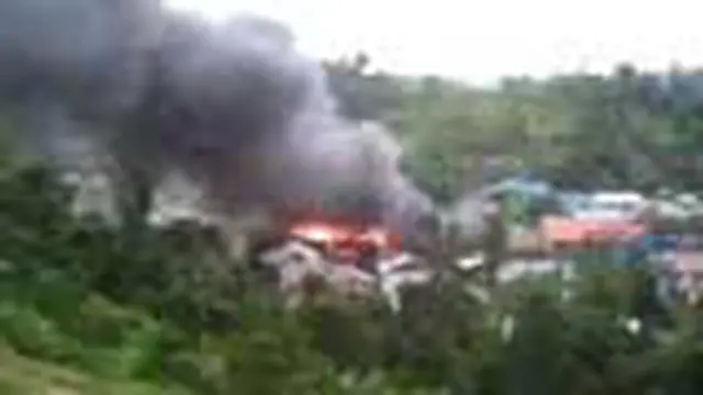Kebakaran Rumah di Samarinda