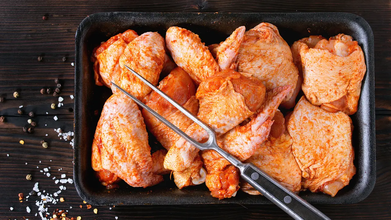 ayam yang dibumbui