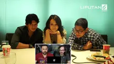 Begini reaksi Iko Uwais, Julie Estelle, dan Kimo Stamboel saat melihat reaksi dari para penggemar Headshot. Simak hanya di Movie Buzz