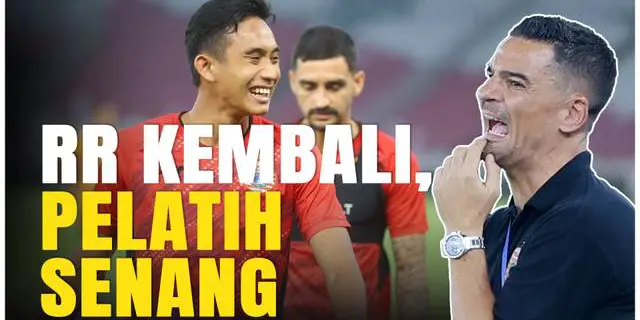 VIDEO: Jelang Hadapi Persebaya, Carlos Pena Senang Rizky Ridho Bisa Kembali Bela Persija