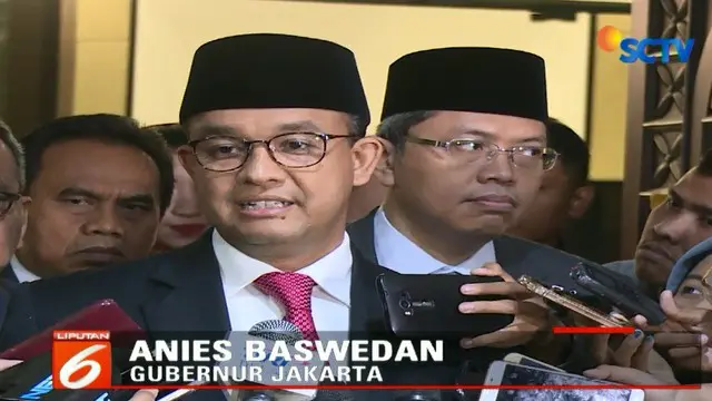 Anies Siapkan Program Jangka Pendek Atasi Banjir, Apa Itu?