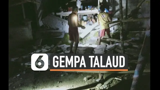 VIDEO: Berbagai Kerusakan Akibat Gempa Magnitudo 7,1 di Kepulauan Talaud