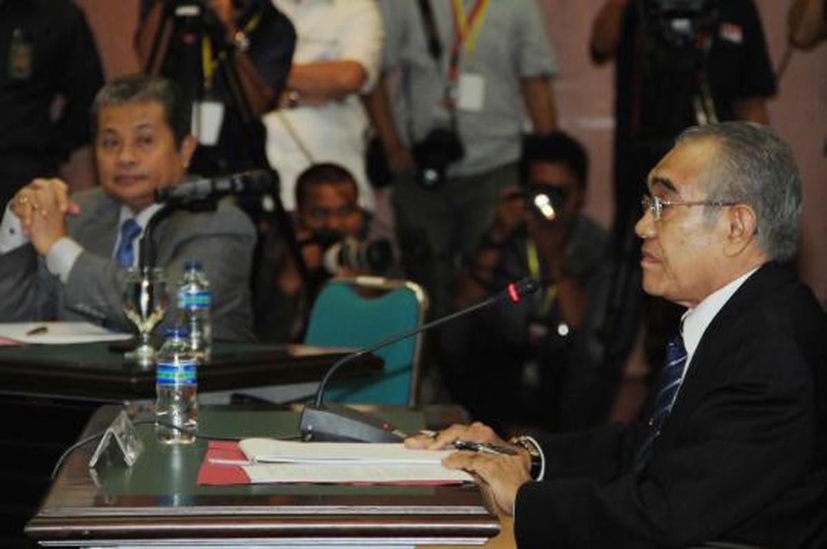 Hakim Achmad Yamanie jalani sidang