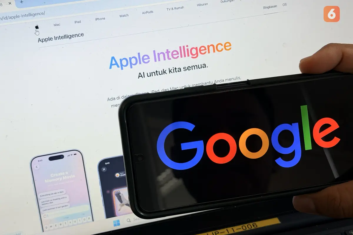 Apple Pakai AI Gemini Google untuk Tingkatkan Siri dan Apple Intelligence