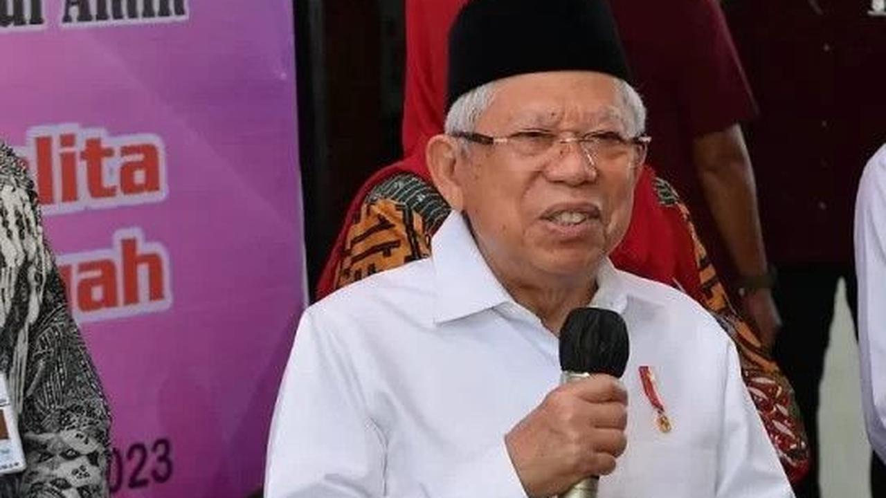 Wapres Maruf Amin mengatakan, alangkah baiknya menteri yang bersatus sebagai calon presiden maupun calon wakil presiden mundur dari jabatan.