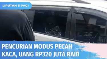 Seorang wanita di Tasikmalaya jadi korban pencurian. Korban mengaku meninggalkan mobilnya untuk pergi ke apotek setelah mengambil uang dari bank dengan dibungkus kresek. Kaget, mobil miliknya ditemui dengan kaca pecah dan uang Rp 320 juta lenyap.