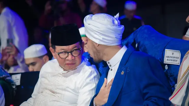 Gubernur Jakarta Pramono Anung hadir dalam acara Jakarta Bersholawat dan Doa Bersama untuk Bangsa yang digelar Majelis Ta’lim Nurul Musthofa bekerjasama dengan Pemprov Jakarta, Sabtu (6/9/2025) (Istimewa)