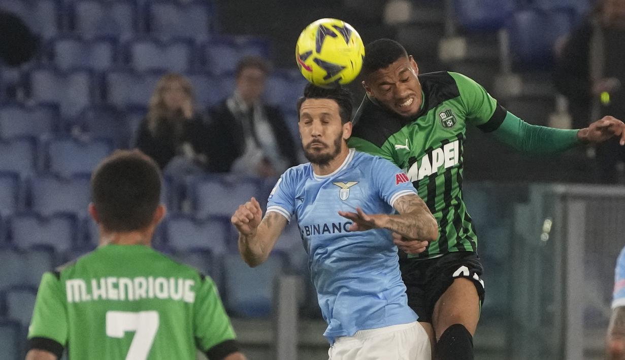 Kemenangan ini membuat tim asuhan Maurizio Sarri kembali ke peringkat kedua dan menunda perayaan gelar juara Napoli. (AP Photo/Gregorio Borgia)