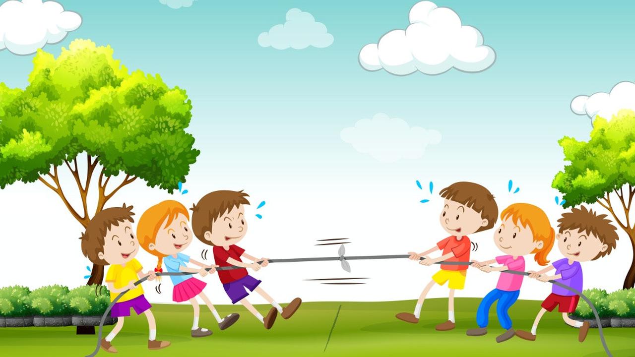 Ilustrasi Lomba Tarik Tambang