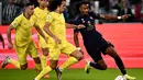 Juventus dan Lazio beberapa kali terlibat aksi saling adu serang. (MARCO BERTORELLO/AFP)