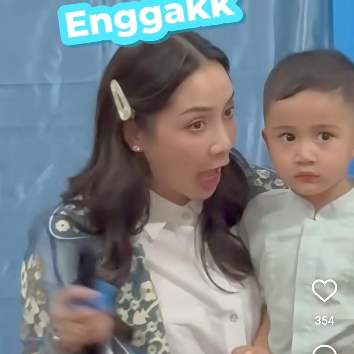 Rayyanza Ketahuan Bohong Soal Puasa, Ekspresi Nagita Jadi Sorotan