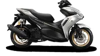 Basis Yamaha Aerox yang sudah terlihat garang sebelum di modifikasi (Source : Yamaha Indonesia)