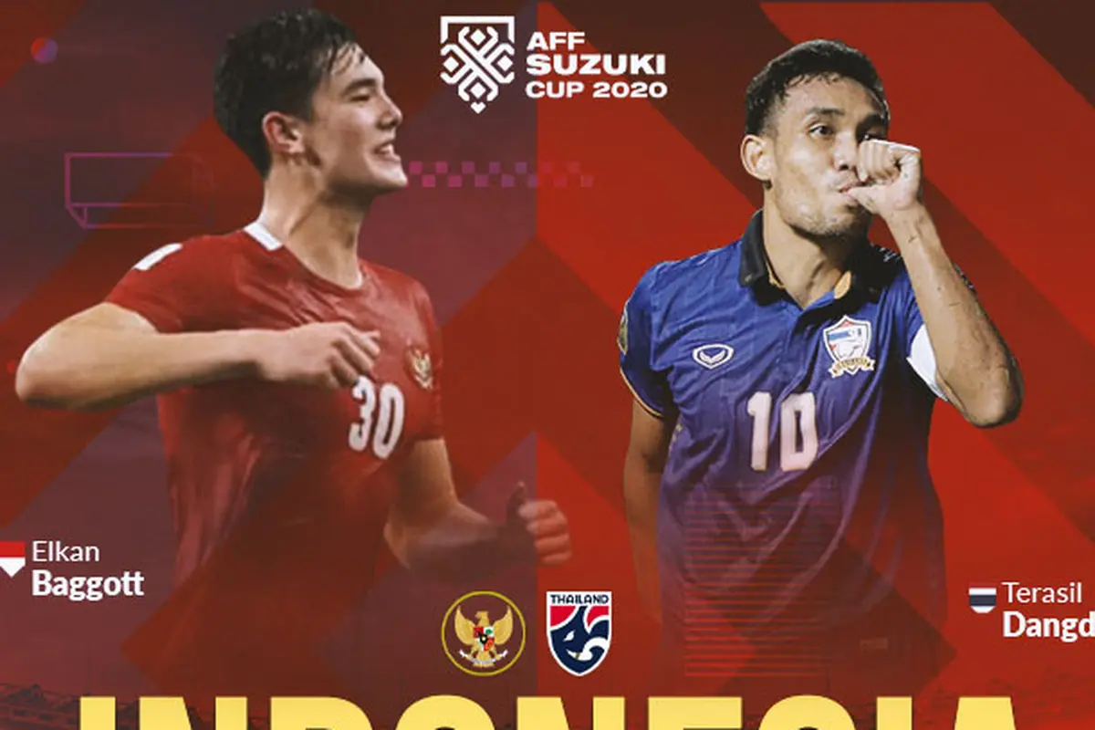 Piala AFF - Duel Pemain - Timnas Indonesia Vs Thailand - Elkan Baggott Vs Terasil Dangda