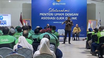 Menteri UMKM Tegaskan Pendapatan Ojol Stabil Pasca Kebijakan Komisi 8 Persen