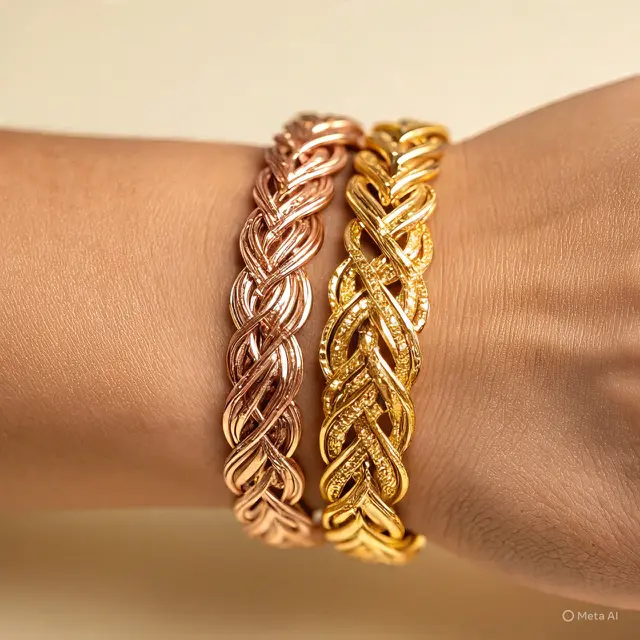 Model Gelang Emas yang Cocok untuk Tangan Gemuk Ibu 40-an