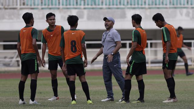 Latihan Timnas Indonesia U-19