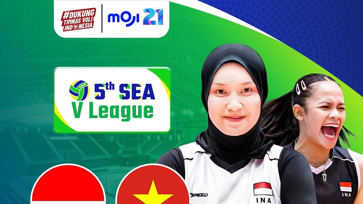 Link Live Streaming SEA V League 2025 Timnas Voli Indonesia vs Vietnam, Segera Tayang di Vidio