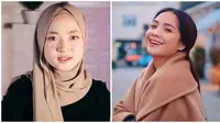 6 Potret Nagita Slavina Rekaman Bareng Nissa Sabyan, Siap Rilis Lagu Duet