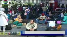 Menurut data pihak pengelola Stasiun Pasar Senen, lebih dari 20 ribu penumpang telah diberangkatkan melalui stasiun ini dengan berbagai tujuan.