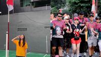 Potret Ayu Ting Ting Gerak Jalan Sambut HUT RI (Sumber: Instagram/ayutingting92)
