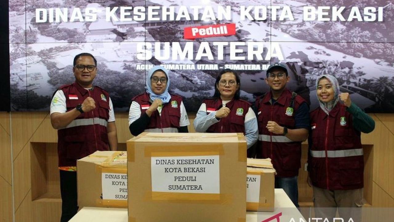 Pemkot Bekasi Kirim Bantuan Logistik dan Nakes untuk Korban Bencana di Sumatera