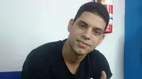 Pemain asal Brasil,  Raphael Lima Carioca, ikut seleksi di Persib. (Bola.com/Erwin Snaz)
