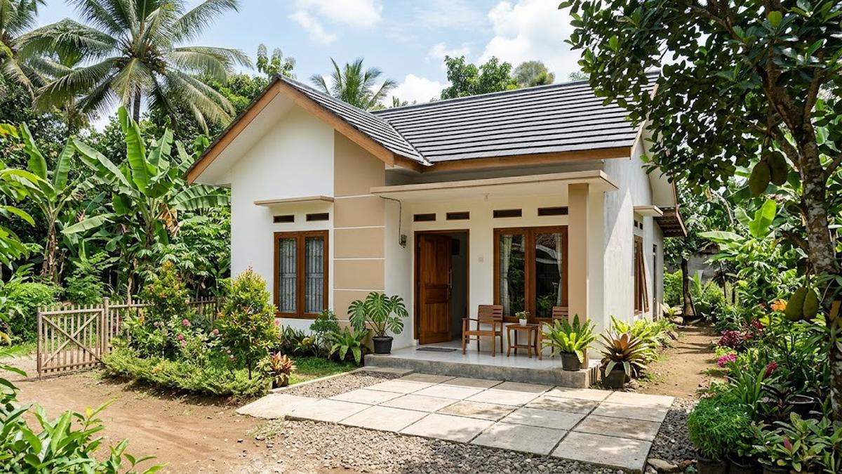 10 Model Rumah Desa Biaya Murah Tampilan Tetap Berkelas, Cocok untuk Anggaran Terbatas
