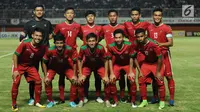 Timnas Indonesia U-19. (Liputan6.com/Helmi Fithriansyah)