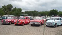 Unik Reli Mobil Antik Ini Diikuti 150 Mobil dari Berbagai Kota