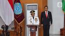 Adapun sembilan nama yang dilantik sebagai Pj Gubernur hari ini adalah Pj Gubernur Jawa Barat Bey Machmudin, Pj Gubernur Jawa Tengah Nana Sudjana, Pj Gubernur Sumatera Utara Hassanudin, dan Pj Gubernur Bali Sang Made Mahendra Jaya. (Liputan6.com/Angga Yuniar)