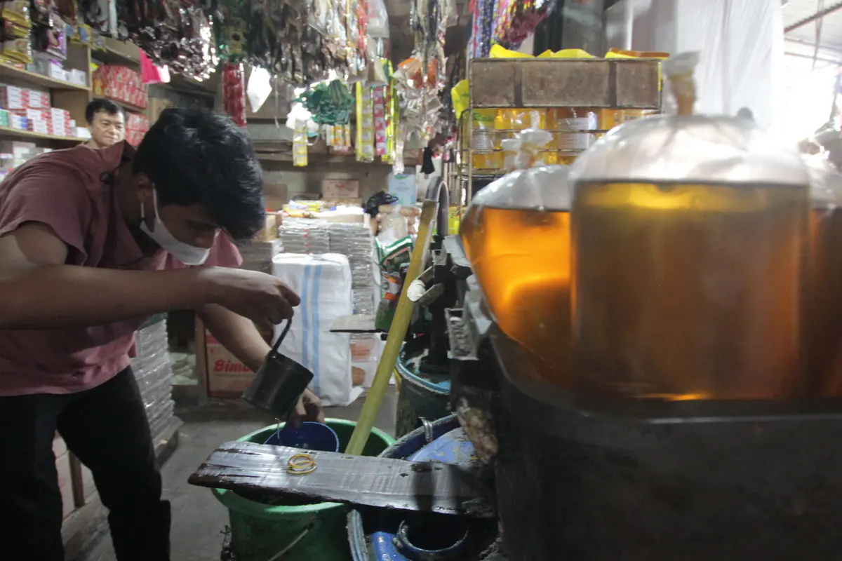 FOTO: Kenaikan Harga Minyak Goreng Penyumbang Utama Inflasi