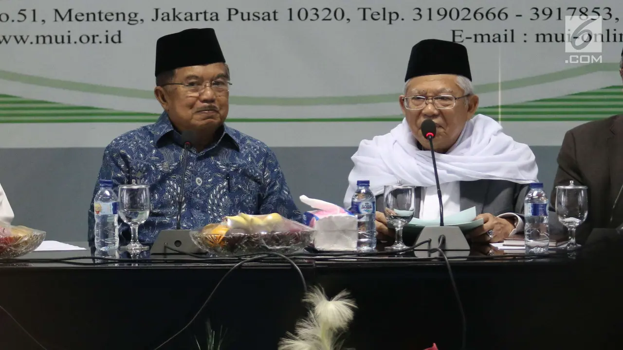 Bahas Perdamaian Afghanistasn, Wapres JK dan Menlu Retno Sambangi MUI