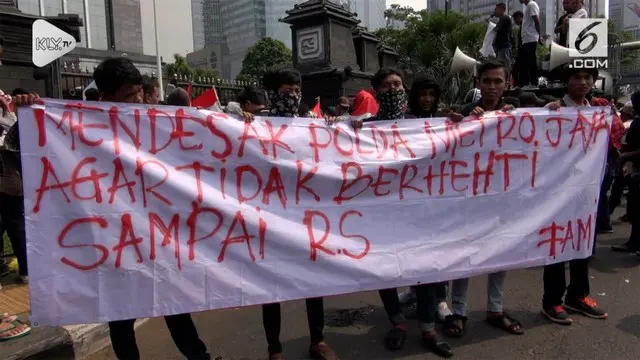 VIDEO: Kasus Ratna Sarumpaet, Ini Tuntutan Mahasiswa ke Polisi