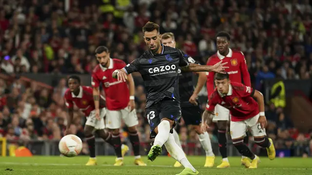 Real Sociedad Bungkam Manchester United di Old Trafford