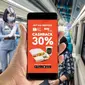 ShopeePay kini menghadirkan QRIS untuk opsi pembayaran di perjalanan kereta api. (Ist.)