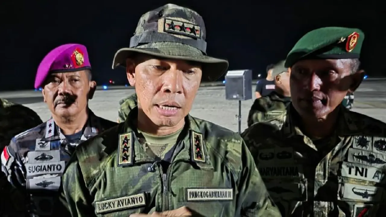 Pangkogabwilhan III Letjen TNI Lucky Avianto.