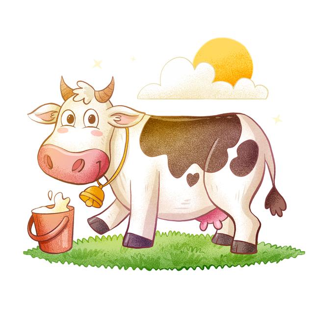 Cartoon Cow
