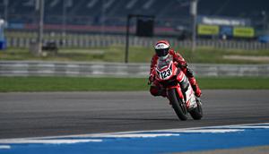 Rheza Danica Ahrens di Asia Road Racing Championship 2026 Buriram, Sabtu (9/5/2026). (Dok. Astra Honda Racing Team)