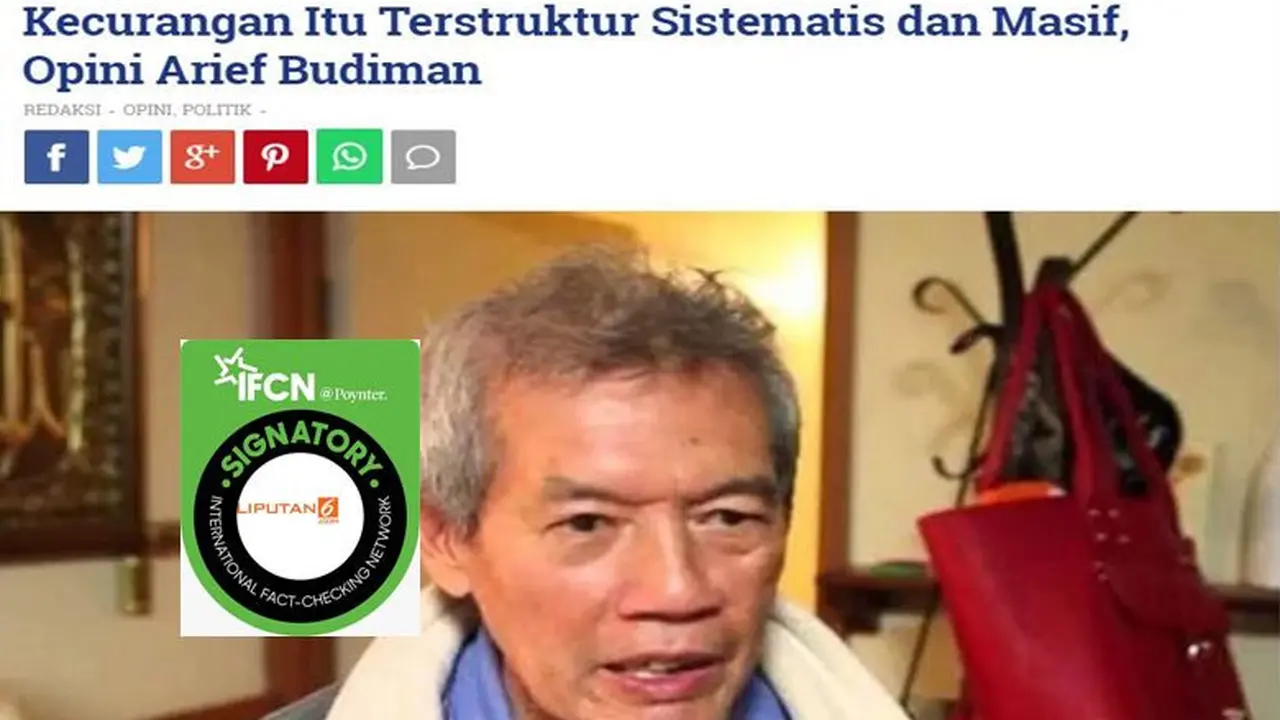 [Cek Fakta] Gambar Tangkapan Layar Situs suaramerdeka.id