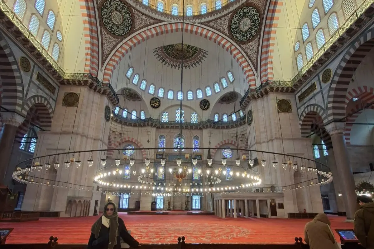 Pesona Masjid Süleymaniye Turki