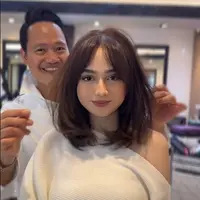 Syifa Hadju tampil dengan gaya rambut terbaru, yang membuat ia tampak semakin cantik memesona. [Foto: Instagram/warisirwanteam]