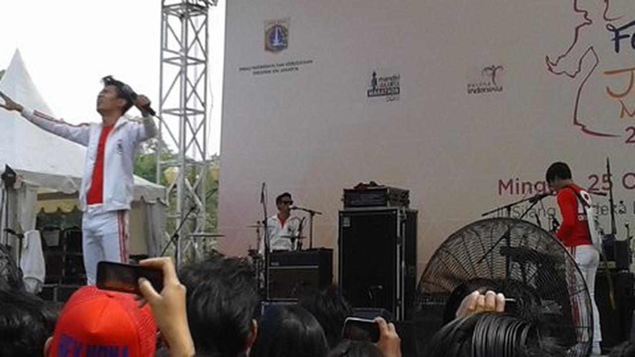 The Changcuters hingga Tari Saman meriahkan Jakarta Marathon 2015