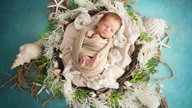 Ilustrasi bayi laki-laki