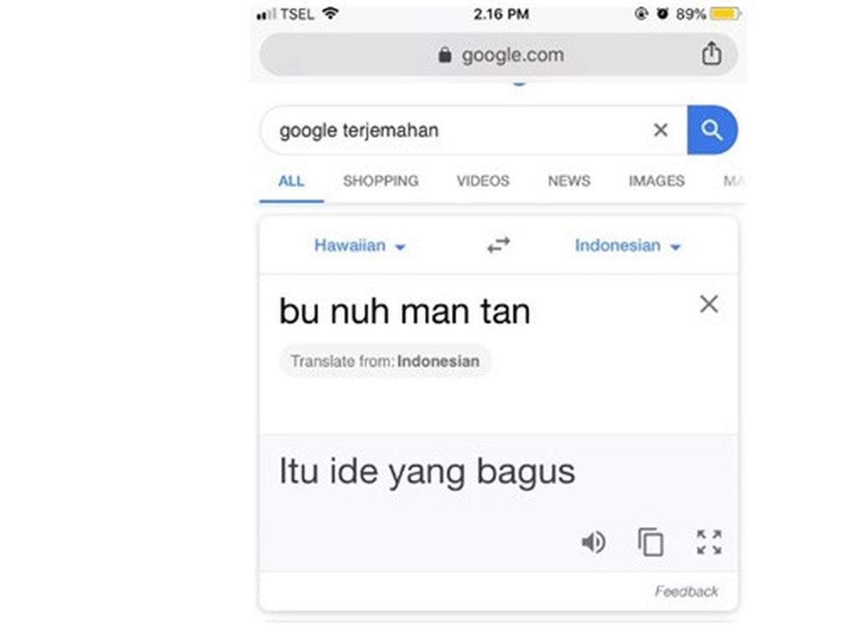 Google translate sunda kasar ke indonesia