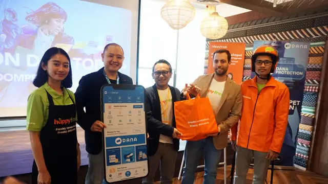 HappyFresh bekerja sama dengan DANA