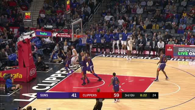 Berita video game recap NBA 2017-2018 antara LA Clippers melawan Phoenix Suns dengan skor 108-95.