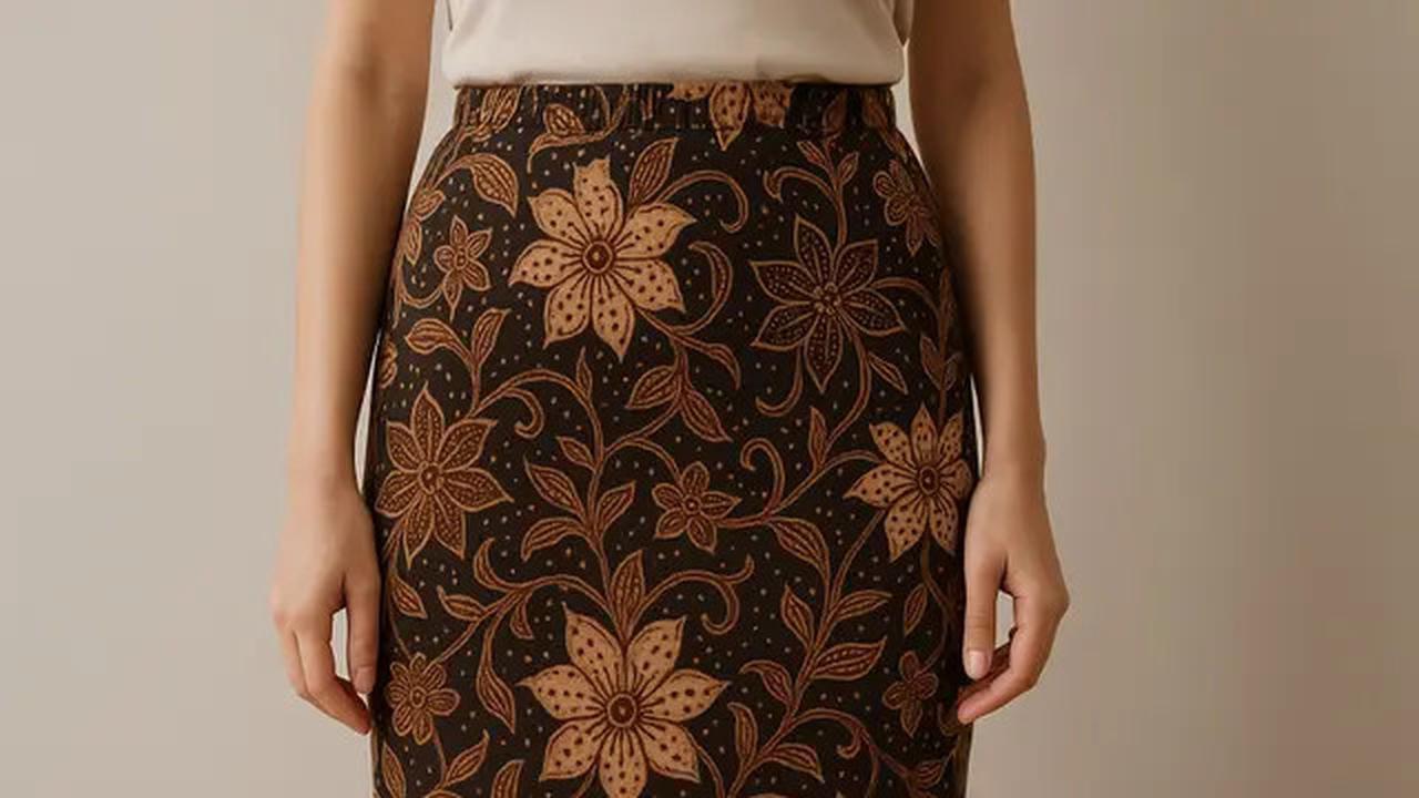 9 Model Rok Span Batik 2025 untuk Gaya Kasual, Tampil Stylish dengan Kombinasi Klasik-Modern