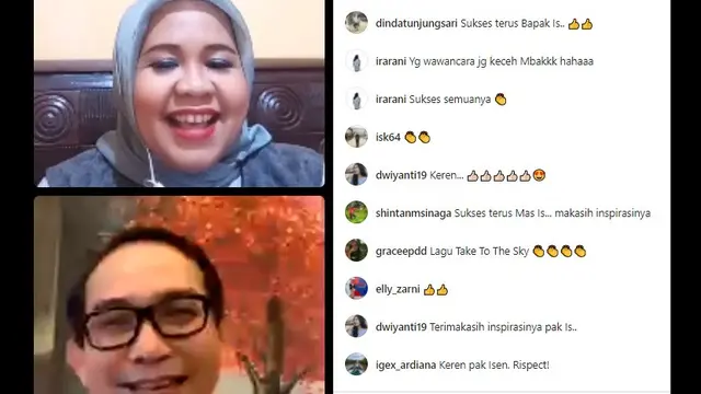 Inspirato Sharing Session Instagram Live Liputan6.com